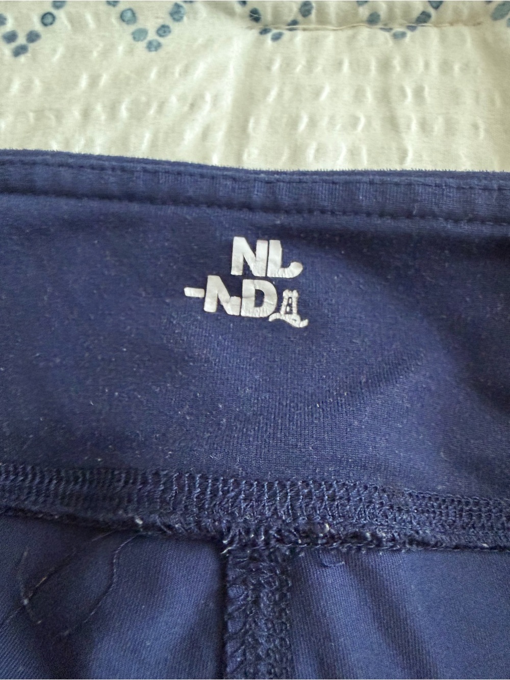 Lands' End Navy Casual Mini Skirt - Picture 4 of 6